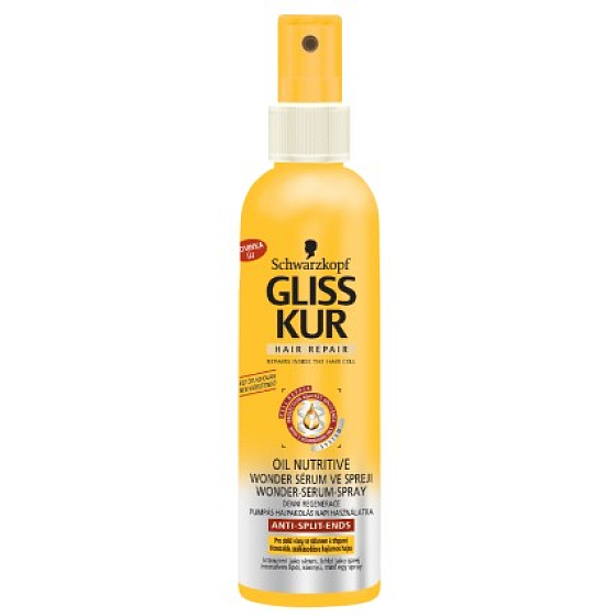 Gliss Kur Oil Nutritive 7 Wundertages Serum Spray 200 ml