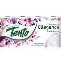 Dieser Ellegance Pink Decor Toilettenpapier 150 Blätter 3-lagig 8 Stück