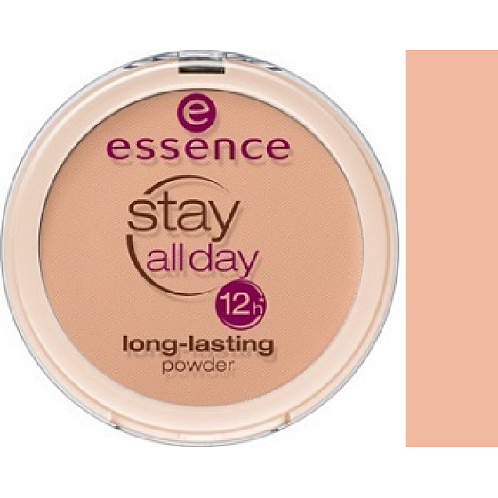 Essence Stay All Day 12h Langlebiges Pulver Pulver 40 Matt Honig 9 g