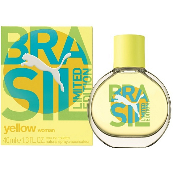 Puma Yellow Brazil Frau Eau de Toilette 40 ml