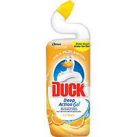 Duck 5in1 Citrus WC Flüssigreiniger mit Zitrusduft, 750 ml