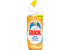 Duck 5in1 Citrus WC Flüssigreiniger mit Zitrusduft, 750 ml