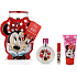 Disney Minnie Mouse Eau de Toilette für Mädchen 50 ml + Duschgel 60 ml + Lipgloss 2,3 g, Kosmetikset