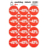 Arch Discount Labels -40%