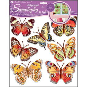 Kunststoff 3D Schmetterlinge Wandaufkleber echte 38 x 31 cm