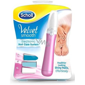 Scholl Velvet Smooth Nail Care System Rosa elektrische Nagelfeile