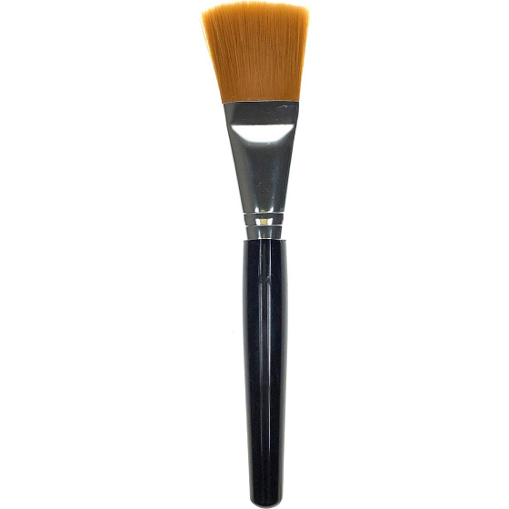 Kosmetikbürste zum Erröten von glattem, flachem, orangefarbenem Haar 18 cm 30450