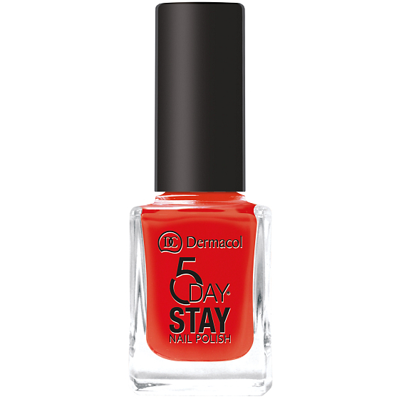 Dermacol 5 Day Stay Langlebiger Nagellack 19 Roter Teppich 11 ml