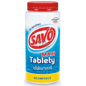 Savo Maxi Chlortabletten für die Schwimmbaddesinfektion 1,4 kg