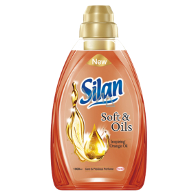 Silan Soft & Oils Inspirierendes Weichspülerkonzentrat aus Orangenöl 42 Dosen 1,5 l Silan Soft & Oils Inspirierendes Weichspülerkonzentrat aus Orangenöl 42 Dosen 1,5 l