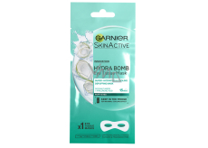 Garnier Moisture + Smoothness glättende Textil-Augenmaske 15 Minuten mit Kokoswasser und Hyaluronsäure 6 g