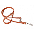 B & F Leder Leine Schalter Grazl Muster Eichel Blatt Farbe Cognac 1,8 x 240 cm