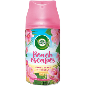 Air Wick Freshmatic Beach entkommt Malibu Beach und Hibiskus automatische Erfrischer 250 ml nachfüllen