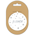 Nekupto Weihnachtskeramik Ornament Sie sind einzigartig 6 x 6 cm