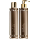 Vivian Grey Crystal Brown Körperlotion 250 ml + 250 ml Duschgel, Kosmetikset