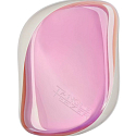 Tangle Teezer Compact Professionelle kompakte Haarbürste Holographisches Regenbogenrosa