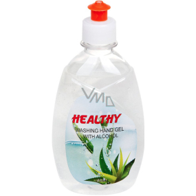 Healthy Touch Aloe Vera antibakterielles Desinfektionsgel viruzid 69% Alkohol 400 ml