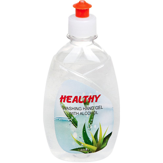 Healthy Touch Aloe Vera antibakterielles Desinfektionsgel viruzid 69% Alkohol 400 ml