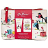 Heathcote & Ivory Festive Party Tiere Handcreme 30 ml + Händedesinfektion 15 ml + Kosmetiktasche, Kosmetikset
