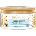 Bielenda Vegan Müsli Weizen + Hafer + Kokosmilch feuchtigkeitsspendende Körperbutter 250 ml