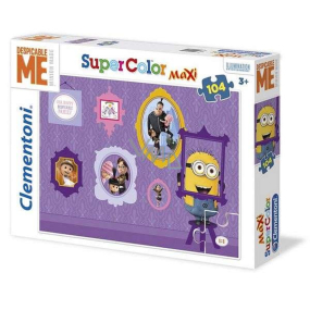 Clementoni Puzzle Maxi SuperColor Me, Padouch 104 Teile, empfohlen ab 3 Jahren