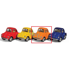 EP Line Volkswagen Little Beetle Aufziehauto Orange 5 x 3 x 3 cm