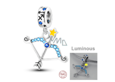 Sterling Silber 925 Luminous - Sternzeichen Schütze, Armband-Anhänger