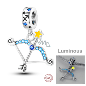 Sterling Silber 925 Luminous - Sternzeichen Schütze, Armband-Anhänger