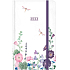 Albi Pocket Diary 2024 mit Gummiband Dragonfly 9,3 x 15 x 1,3 cm