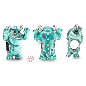 Charms Sterling Silber 925 Disney Pixar Monsters Ltd, Sulley, Armband Perle Charms Sterling Silber 925 Disney Pixar Monsters Ltd, Sulley, Armband Perle