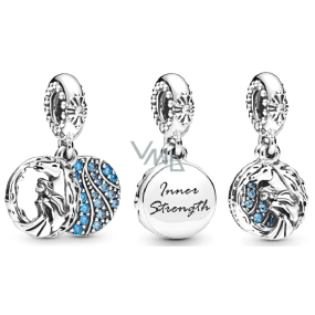 Charm Sterling Silber 925 Disney Ice Kingdom Elsa Anhänger Armband Film Charm Sterling Silber 925 Disney Ice Kingdom Elsa Anhänger Armband Film