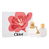 Chloé Nomade Eau de Parfum 75 ml + Eau de Parfum 5 ml + Körperlotion 100 ml, Geschenkset für Frauen