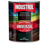 Industrol S2013 Univerzál lesk vrchní barva na kov a dřevo 5700 Zeleň vagónová 0,75 l