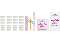 Essence What The Fake! sada s umělými nehty 04 Bare White