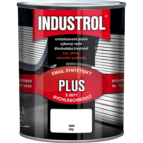 Industrol Plus Decklack für Metall und Holz S2071, 1000 weiß, 750 ml