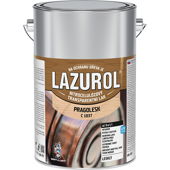 Lazurol Pragolesk C1037 Nitrocelluloselack für Holz 4 l