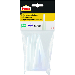PATTEX Ersatzapplikationsspitzen für Kartuschen, 5 Stk