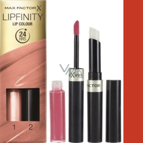 Max Factor Lipfinity Lippenfarbe Lipstick & Gloss 140 Charming 2,3 ml und 1,9 g