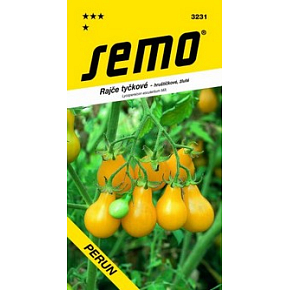 Semo Stangen-Tomaten - birnenförmig gelb Perun 0,2 g Semo Stangen-Tomaten - birnenförmig gelb Perun 0,2 g