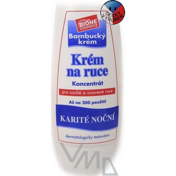 Bione Cosmetics Karité Nachthandcremekonzentrat 55 ml