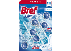 Bref WC Power Aktiv Ocean, WC kuličky, 3 × 50 g