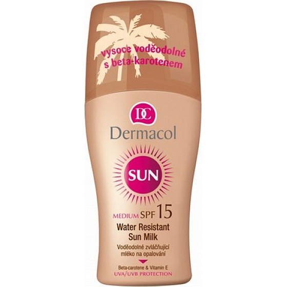 Dermacol Sun Milk SPF15 Wasserfeste Sonnencreme 200 ml Spray