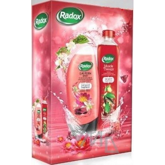 Radox Eastern Spirit Duschgel 250 ml + Badeschaum 500 ml, Kosmetikset