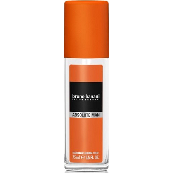 Bruno Banani Absolut parfümiertes Deodorantglas für Männer 75 ml