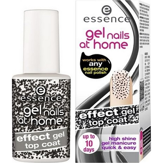 Essence Gel Nails At Home Effekt Gel Decklack Decklack Gelpolitur 05 Polka Dots 7 ml