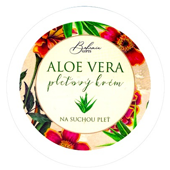 Böhmen Geschenke Aloe Vera Gesichtscreme 200 ml
