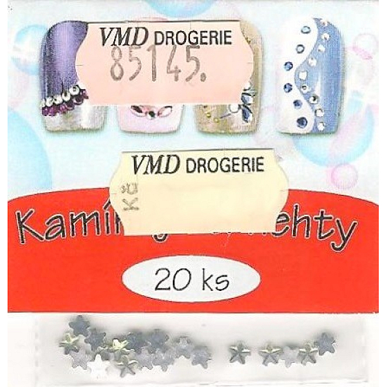 Professionelle Nageldekorationen Strass Sterne Sterne hellgrün 20 Stück