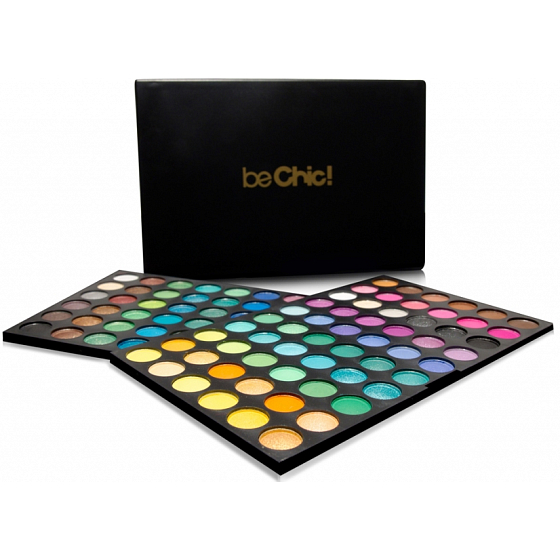 Sei schick! Professionelles Kunstset, Palette mit 2 x 60 Lidschatten