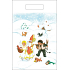 Engel Plastiktüte 36 x 27 cm Nikolaus, Teufel, Engel, Häuschen, Hund
