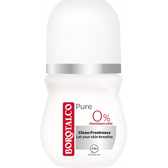 Borotalco Pure Ball Antitranspirant Deodorant Roll-On Unisex 50 ml